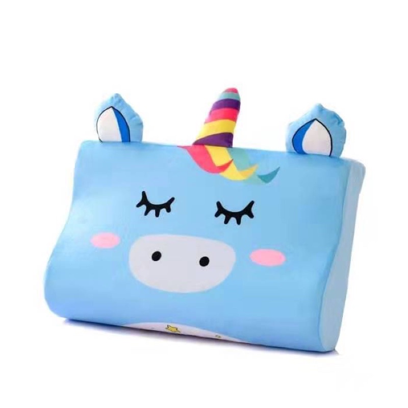 Gối cao su trẻ em họa tiết đáng yêu, kích thước 30x50cm