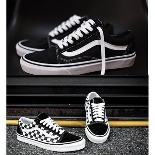 Giày Vans Chính Hãng Old Skool Classic  Black White Checkerboard ( Top Best Seller)