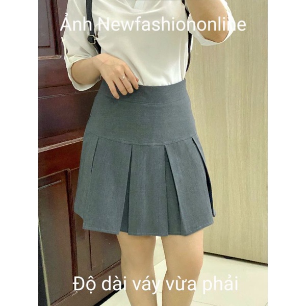 Chân váy Tennis xếp ly bản to dáng ngắn chữ A, Váy ngắn nữ lưng cao tôn dáng chất tuyết mưa loại 1 | BigBuy360 - bigbuy360.vn