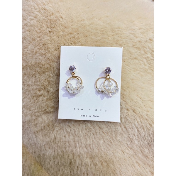 Set 6 bông tai phong cách Hàn Quốc siêu đẹp..Phụ Kiện Tiên Tiên