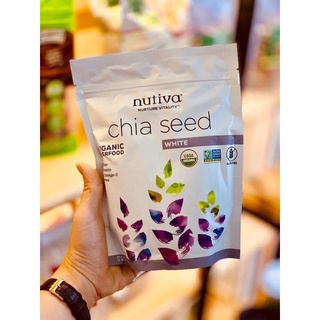 Hạt chia NUTIVA 340g hạt chia trắng Úc