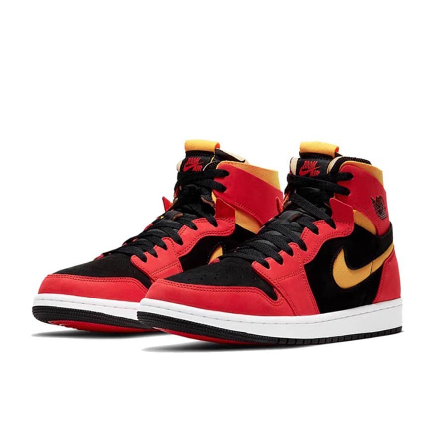 🇸🇭 Giày Thể Thao Nike Air Jordan 1 High Zoom CMFT – Black Chile Red Màu Đỏ Size 42