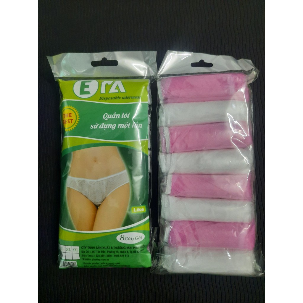 Quần lót giấy ERA Nhãn Xanh 8 cái/bao | BigBuy360 - bigbuy360.vn