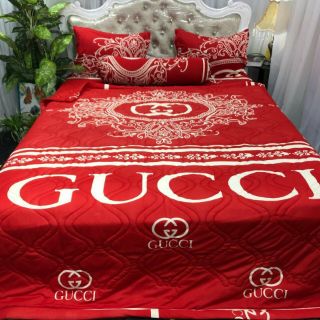 Bộ Drap Thun THÁI LAN 3D mát lạnh 4 món