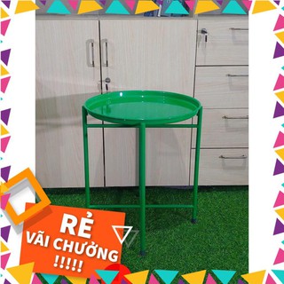 [CUỐI CÙNG-NGOẠN MỤC] BÀN TRÀ CHANH MÀU XANH MỚI 4 CHÂN CHÉO-PHÙ HỢP ĐI PHƯỢT, CAFE, TRÀ ĐÁ VỈA HÈ, HỌC HÀNH,...