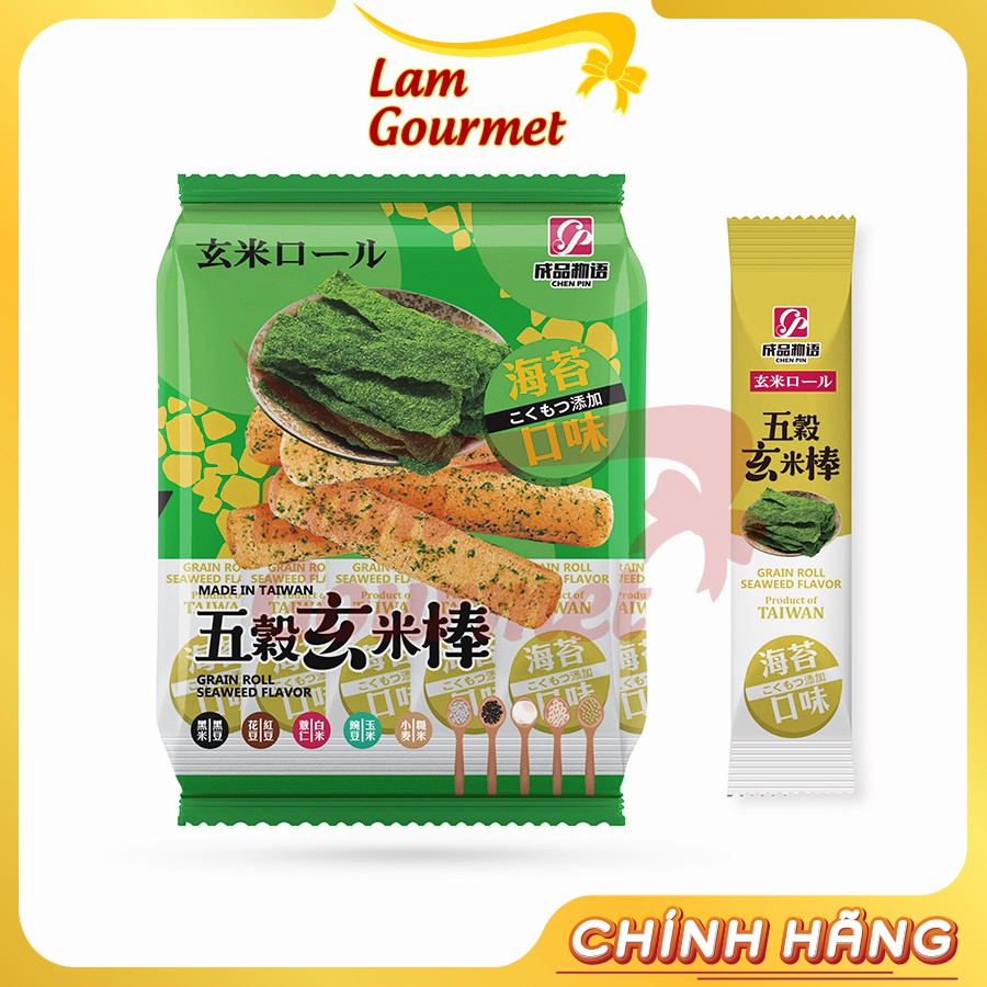 Bánh Cuộn Roll Đài Loan  Vị Trứng Muối và Rong Biển 160g - Lam Gourmet