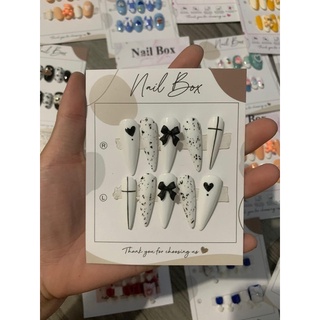 Nailbox thiết kế trứng cút tặng kèm keo và dũa