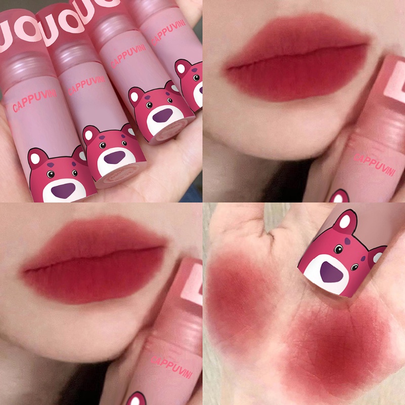 Son Môi Dạng Lỏng Cappuvini 5 Màu Sắc Quyến Rũ Tùy Chọn Lâu Trôi Chống Thấm Nước