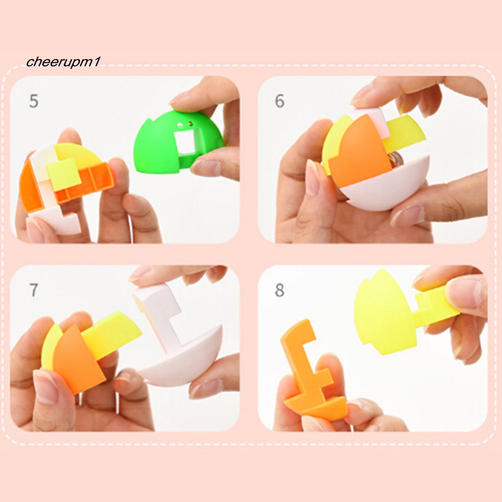 Set đồ chơi lắp ráp bằng nhựa hình bóng vui nhộn dành cho bé