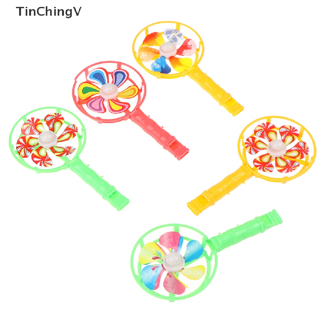 [TinChingV] Bộ 5 Đồ Chơi Còi Gió Nhiều Màu Sắc Cho Trẻ Em