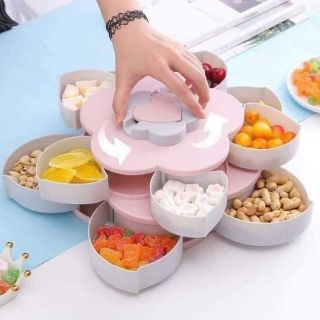 Khay mứt lúa mạch 2 tầng