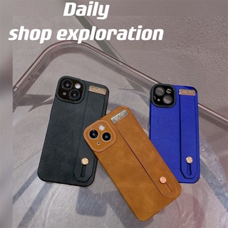 Ốp Điện Thoại Silicon Mềm Mạ Vàng Kèm Giá Đỡ Cho Iphone 13 12 11 7 8 Plus X Xr Xs Max
