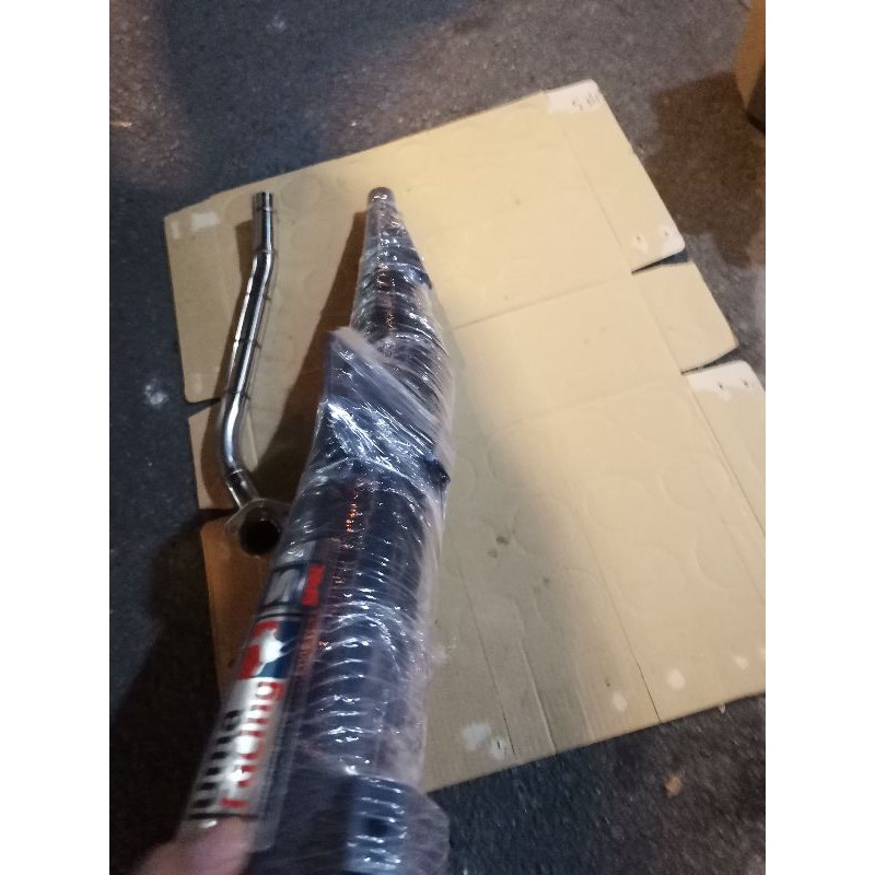 Pô uma 1 :1 sirius. dream. Wave exciter winner móc sẵn đuôi inox có cổ pô