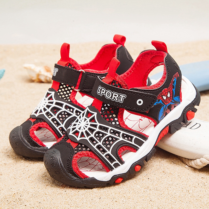 Xăng đan Đi Biển Hình Nhện Thời Trang Mùa Hè 2020 Mới Cho Bé Trai