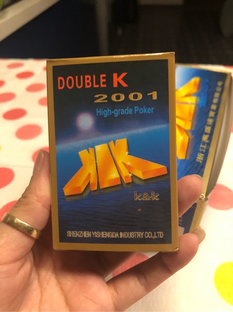 Bài Tây Double K -mới không bao kính