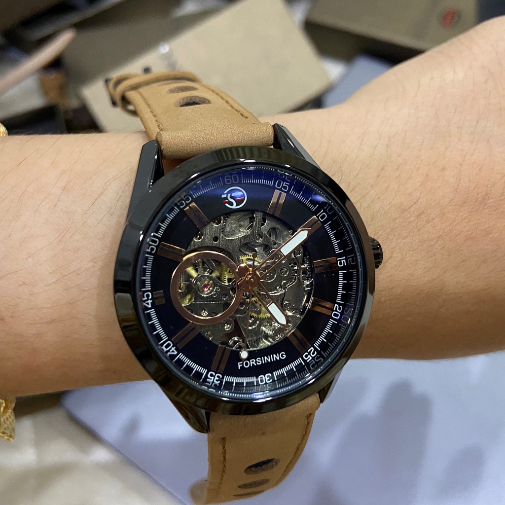 Đồng hồ cơ nam FORSINING F017 lộ máy