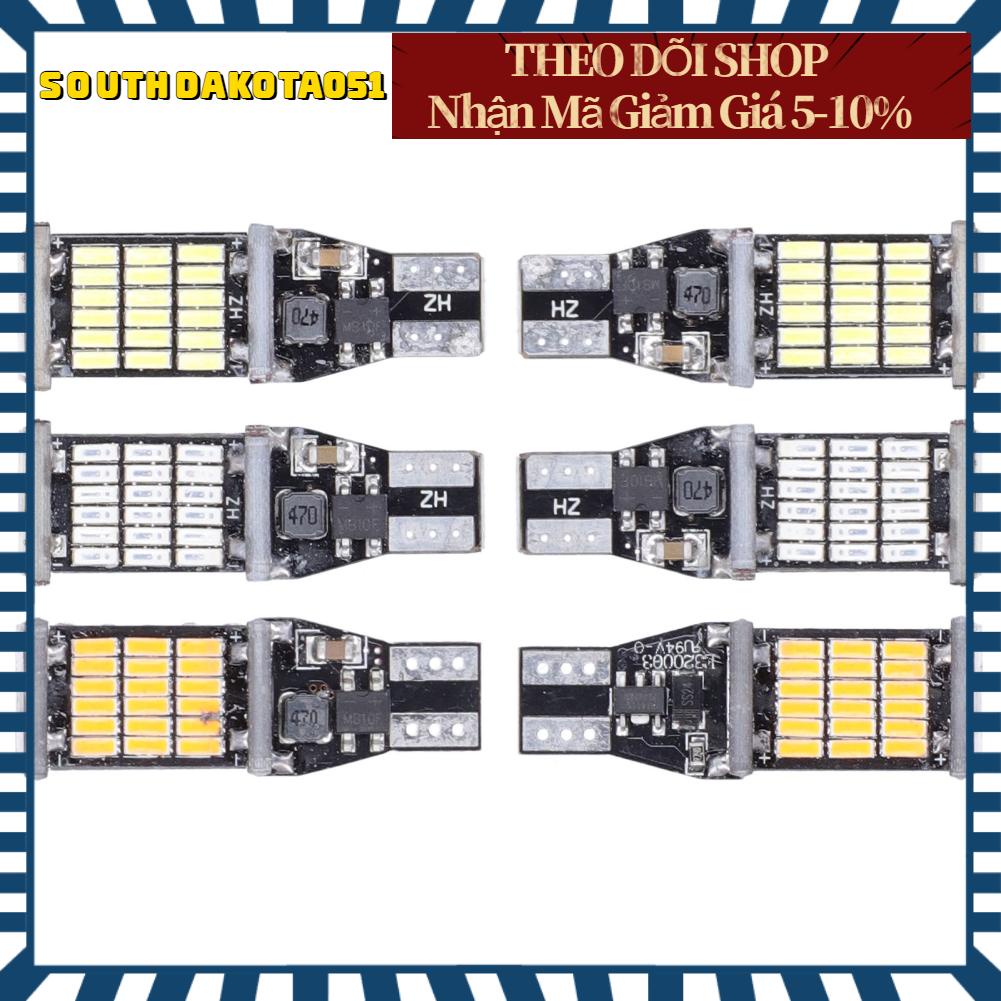Southdakota051 2pcs Car LED Bulb Reversing Parking Lights Repair Maintenance Automobile Component for T15 W16W Model