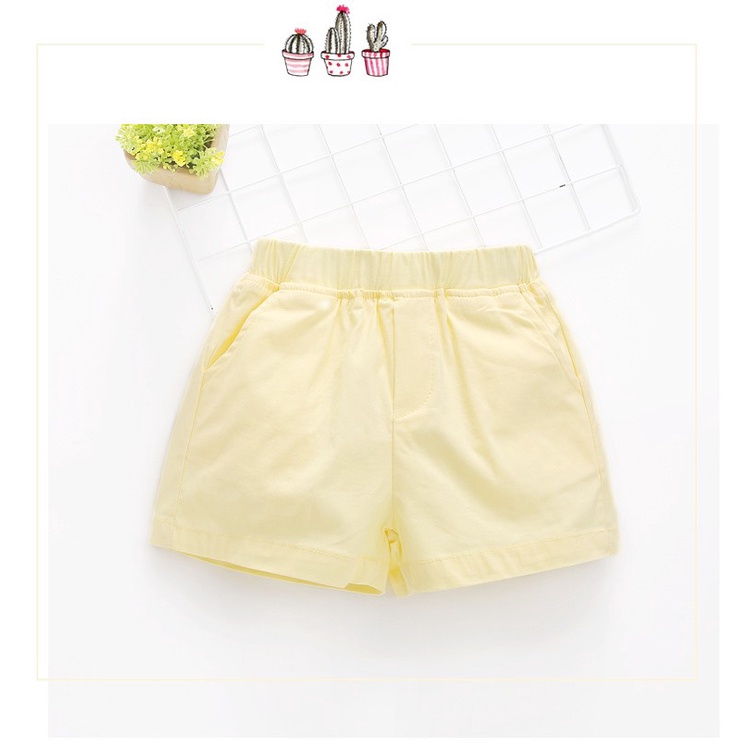 Quần Sooc đùi kaki bé gái kiểu dáng siêu xinh từ 10 - 38kg