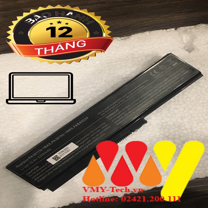 Pin Laptop Toshiba Satellite L310 L311 L312 L315 L317 L510, L515 L600 L630D L635 L640 L640D L645 L650 L650D L655 L655D