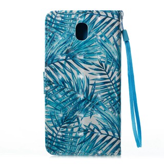 Ốp lưng Samsung Galaxy J7 Pro 2017 Ví da PU Flip Cover Leaf