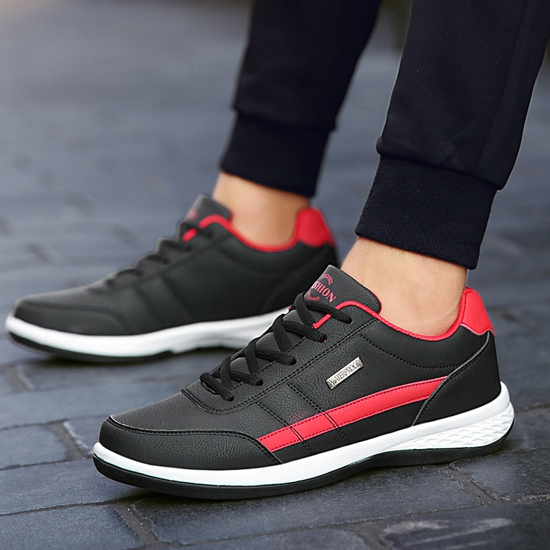 【Hàng Có Sẵn】 Giày Da Thể Thao Nam Thời Trang Size 37-48