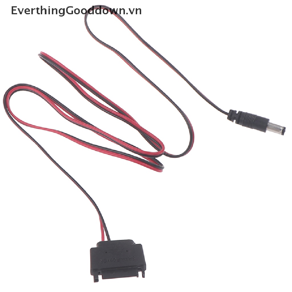 1 CáP ChuyểN ĐổI Dữ LiệU SATA Sang DC 5.5 * 2.5mm 12V SATA Sang DC 100cm
