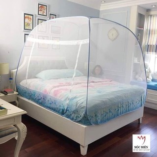 Màn Chụp Tự Bung Cao Cấp Mộc Miên Đỉnh Rộng Kích Thước  1,2mx2m - 1 cửa ( Hà Nội )