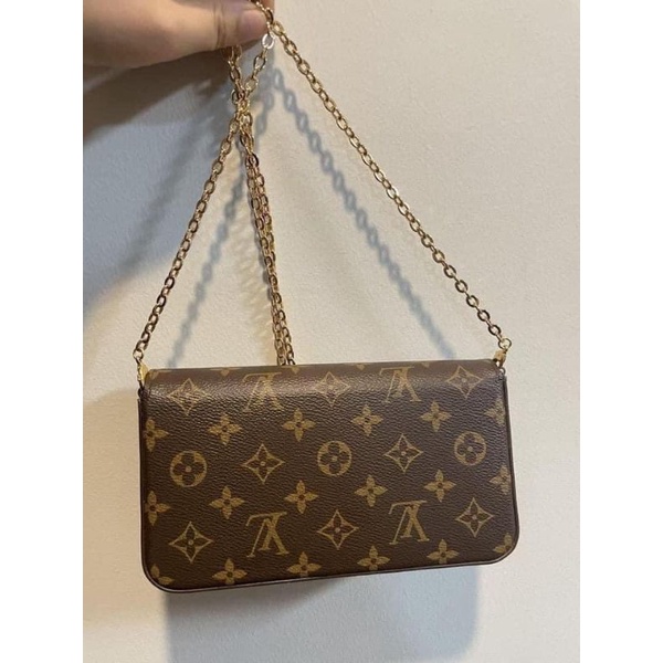 ❌ Lv FELICIE POCHETE SPSLNHÌN HOA ĐỐI XỨNG LÀ BIẾT HÀNG XỊN HAY DỎM NHAA