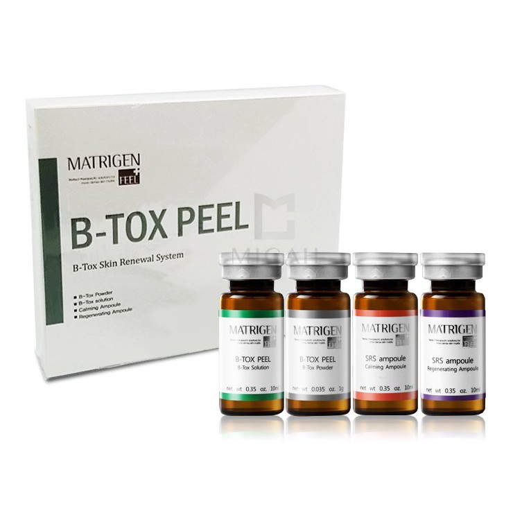 Matrigen B-Tox Peel - thay da sinh học vi tảo Hàn Quốc ( 4 màu )