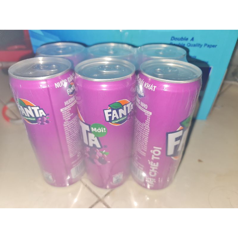 Fanta hương nho(lốc 6 lon)