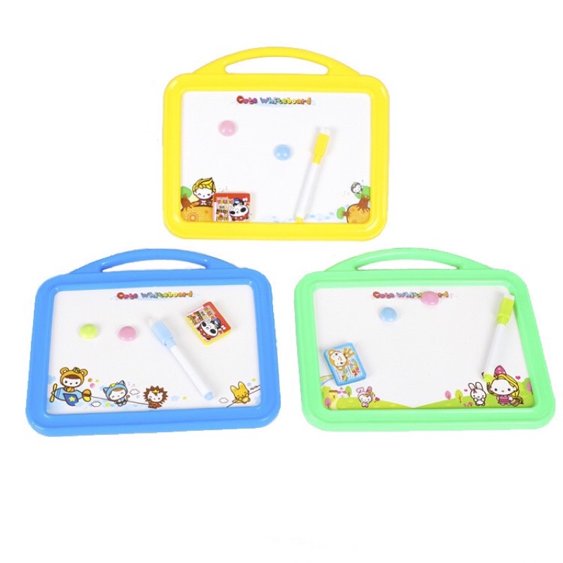 Bảng vẽ từ tính có con dấu và bút cho bé tập vẽ