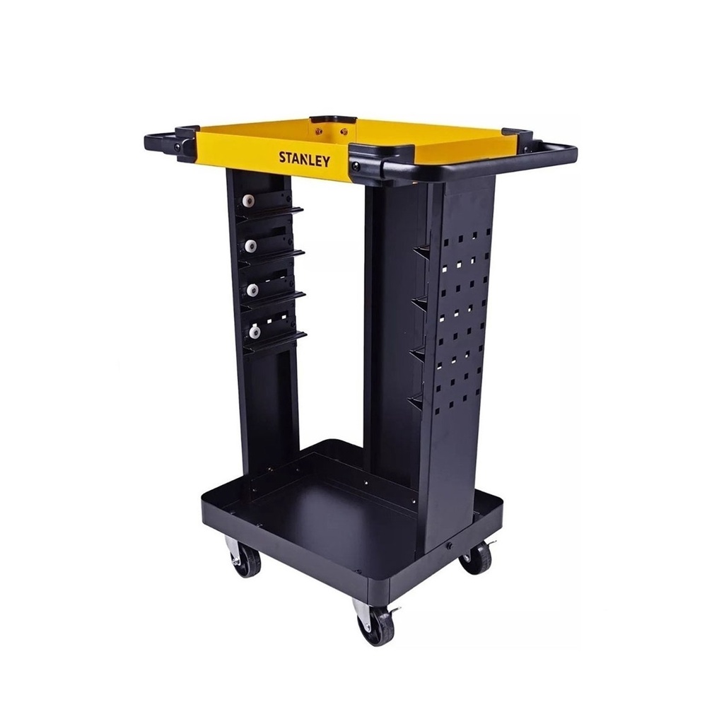 Kệ đồ nghề 18&quot; STANLEY STST74316-8 412x456x805mm Kệ đồ khả năng đặt tối đa 4 khay Tay cầm bên dễ kiểm soát