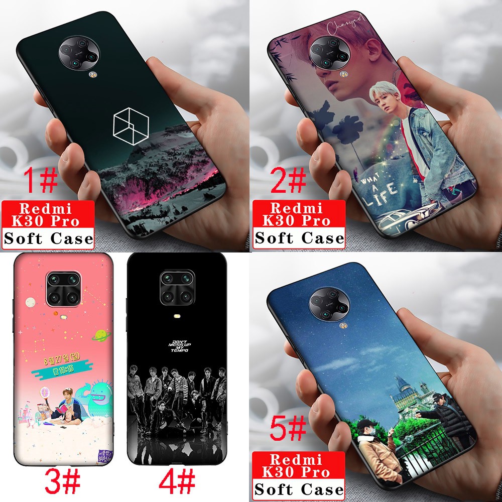 Ốp Lưng Mềm In Hình Exo Chanyeol Redmi 4a 5 Go S2 Note 5a 9 9s K30 Prime Pro Max Plus