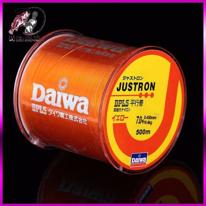 [Chât Lượng] Cước Daiwa, Cước Câu Cá Daiwa Juston 500m Dây Câu Cá, Cước Làm Trục Thẻo Câu Đài