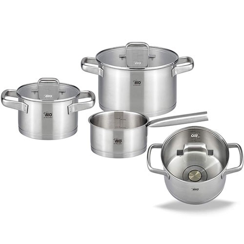 Bộ nồi Elo Smart collection 4 nắp kính