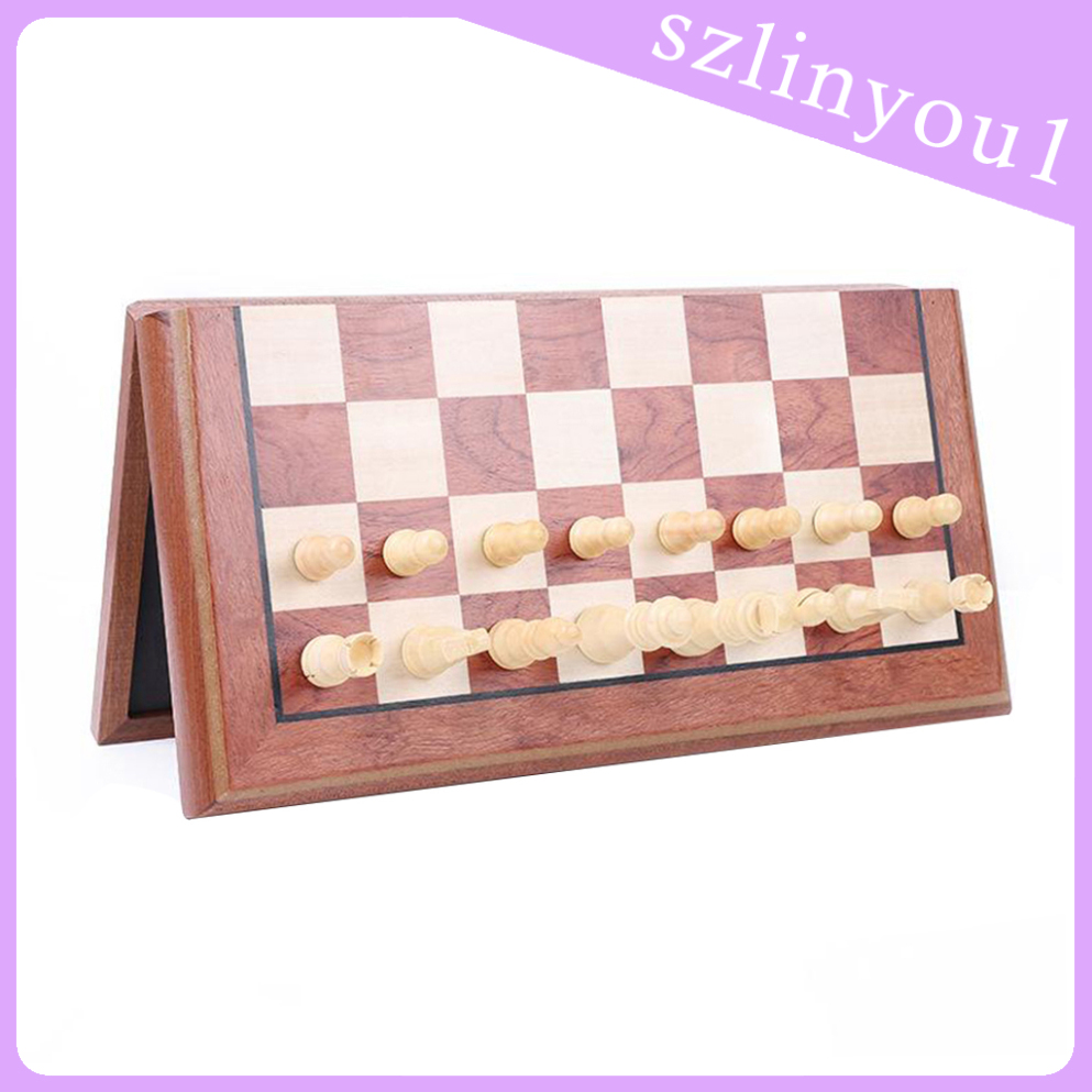 New Arrival Magnetic Wooden Chess Backgammon Checkers Chess Game Ancient Chess Travel