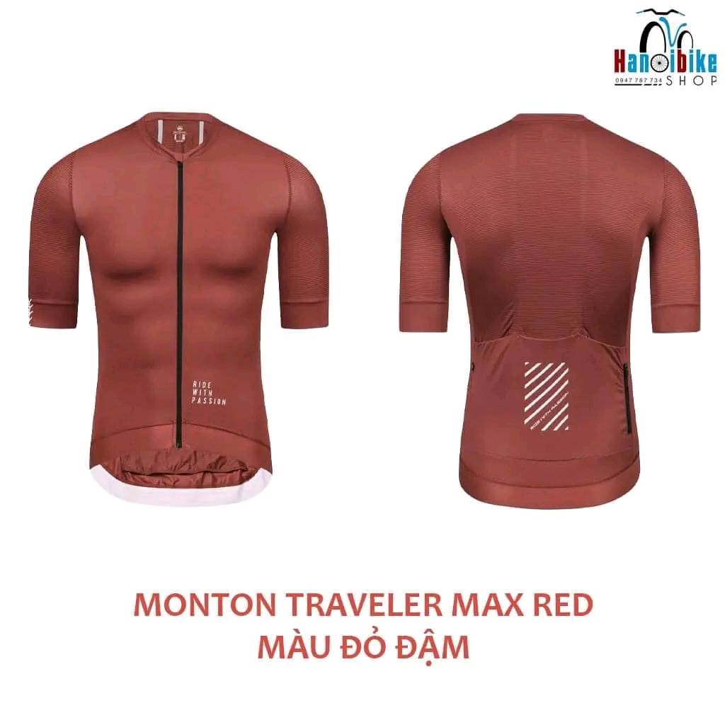 Áo đạp xe ngắn tay Monton Traveler Max