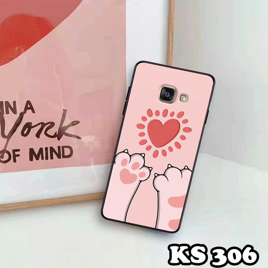 Ốp lưng Samsung A7 2016 - A5 2016 - A3 2016 - Ốp in hình LoveCat - Chất liệu TPU siêu bền