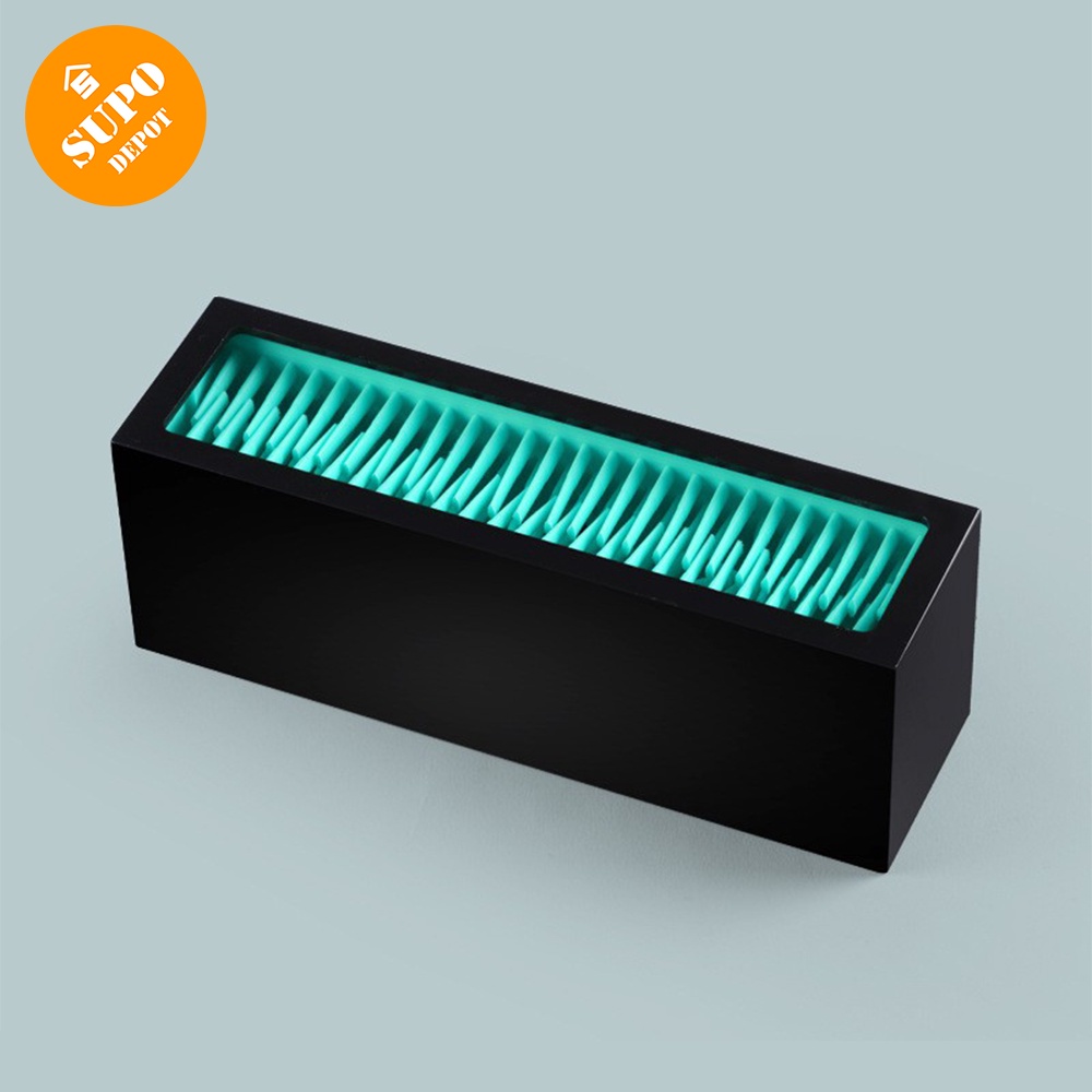 SUPO DEPOT - Hộp Đựng Cọ Trang Điểm Bằng Silicone Tiện Dụng Màu Sắc Tương Phản