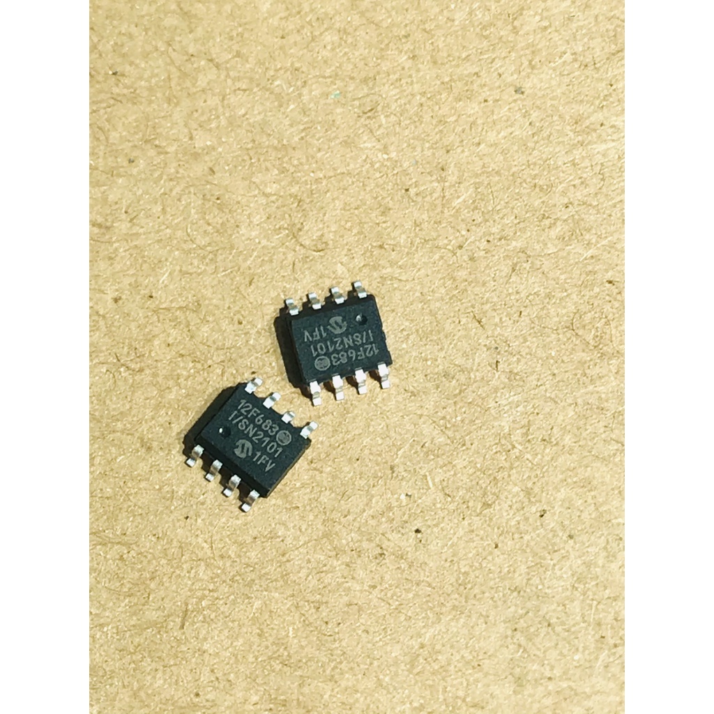 PIC 12F683 Nhập khẩu chính hãng Microchip SMD