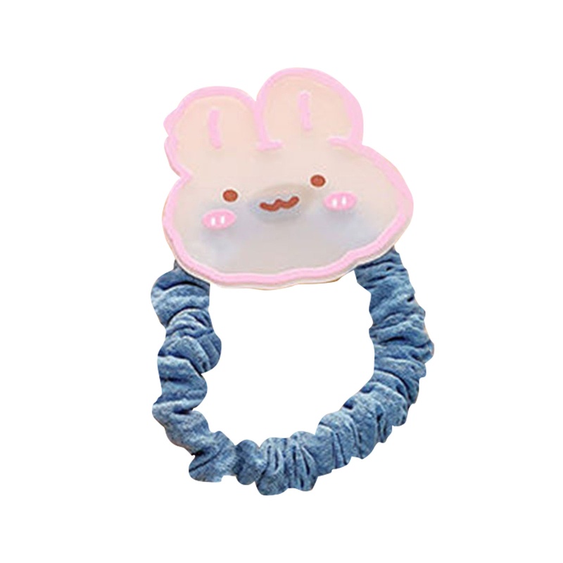 Dây Buộc Tóc Hình Hoạt Hình Đơn Giản Dễ Thương Dành Cho Bé Gái