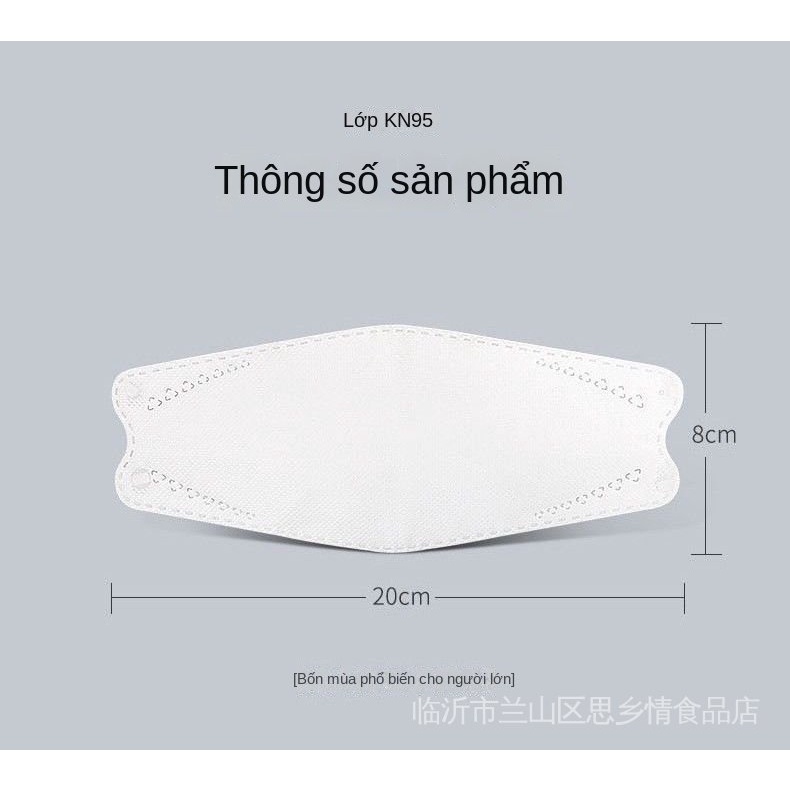 Bộ 10 Túi Bốn Lớp In Hình Gấu Hồng 4D Lá Liễu