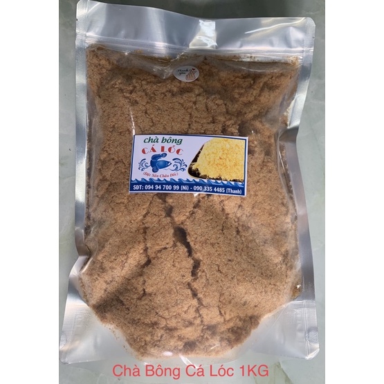 Chà Bông Cá Lóc Đặc Biệt 1KG  Puree Snakehead