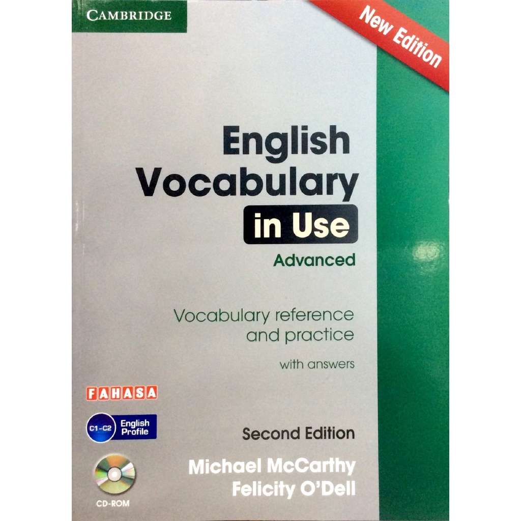 Sách - English Vocabulary in Use: Advanced Book Fahasa Reprint Edition: Vocabulary Reference and Practice (CD-ROM)