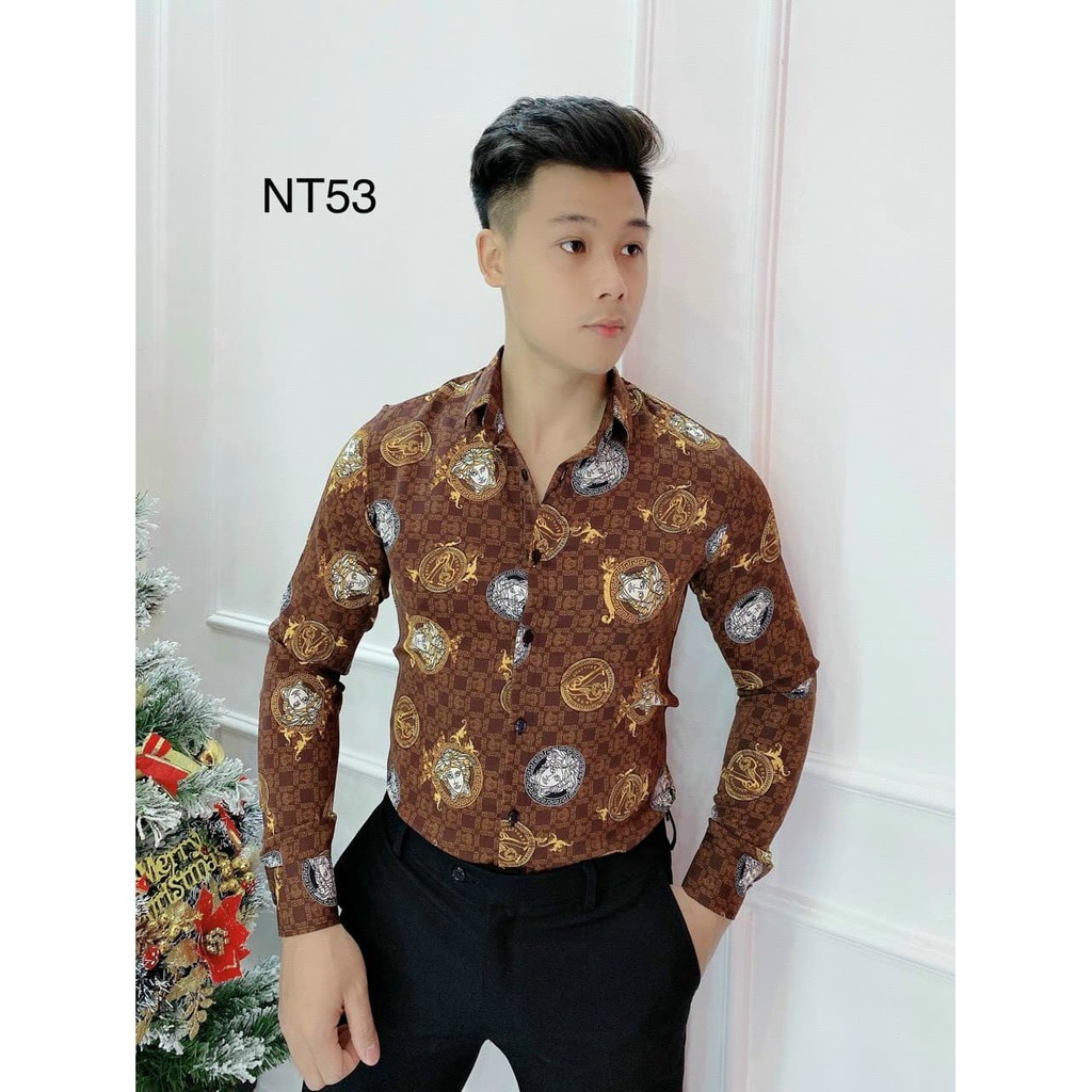 áo sơ mi nam họa tiết đẹp nhất 2021 đẹp ⭐