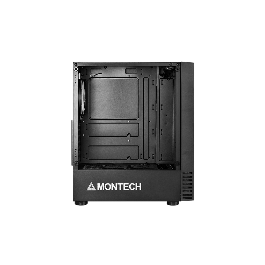 Vỏ case máy tính Montech X2 Mesh Black/White Kèm sẵn 3 FAN LED RGB