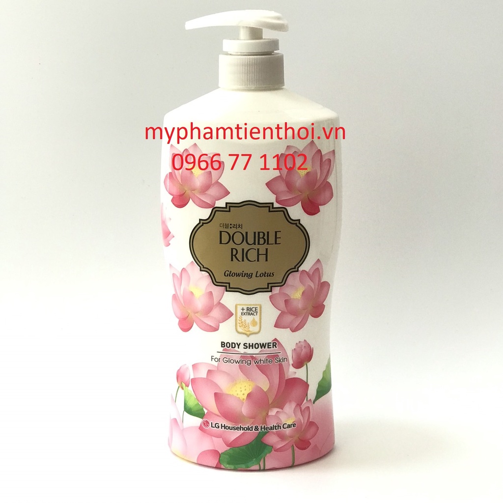 Sữa tắm Double Rich Eva’s Secret hương hoa hồng 800g