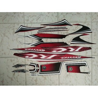 Bộ tem exciter 135 2010 màu đỏ - gfdg
