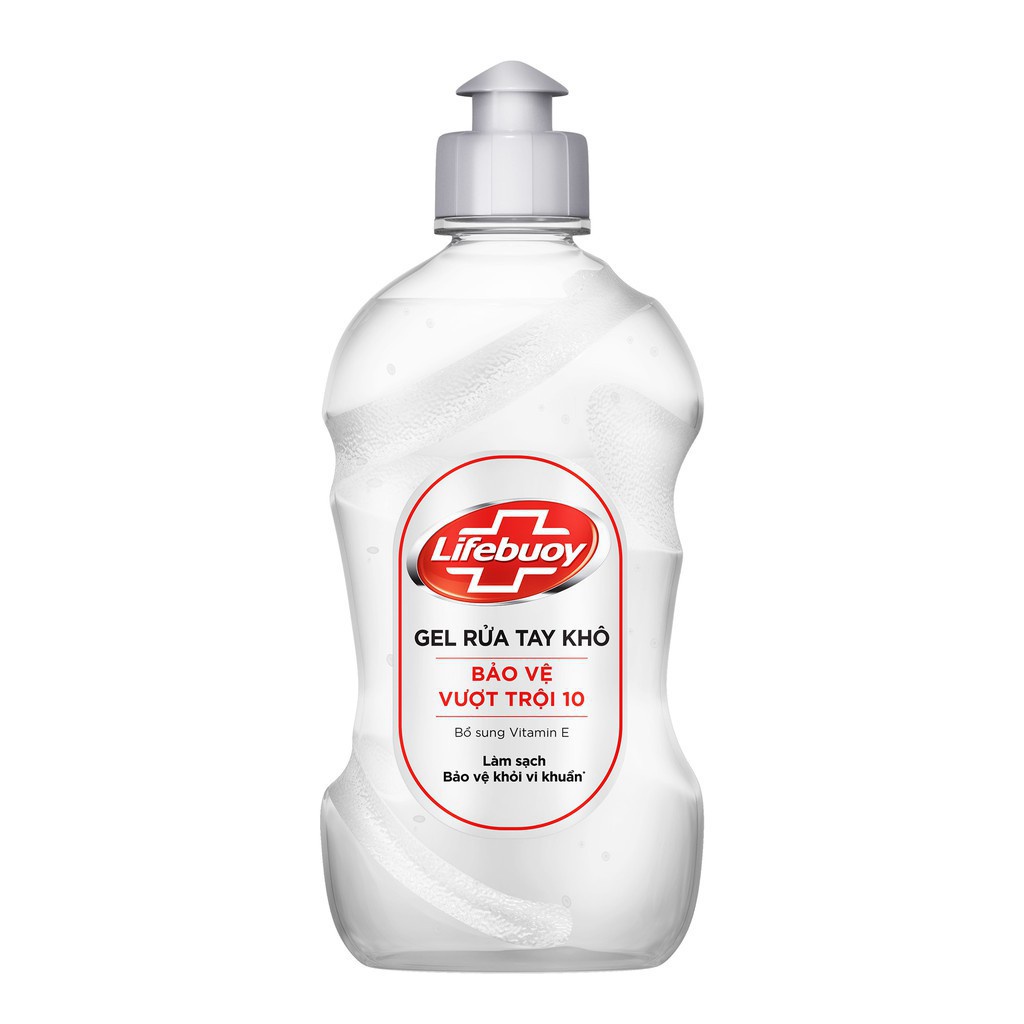 ✅ [TIẾT KIỆM] Gel Rửa Tay Khô- Lifebuoy (Nắp Bạc), 235ml, 500ml, Sát Khuẩn Lifebouy Lifeboy -VT0676 | Y Tế Vạn Thành