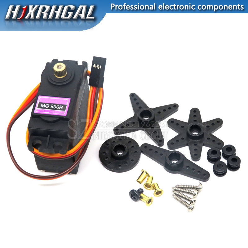 1 Chiếc MG996R MG996 Bánh Răng Kim Loại RC Servo Tốc Độ Cao